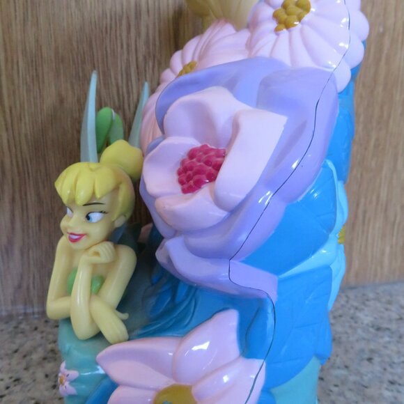 Vintage Disney Tinkerbell Projection Clock Working (93V) - Picture 5 of 9